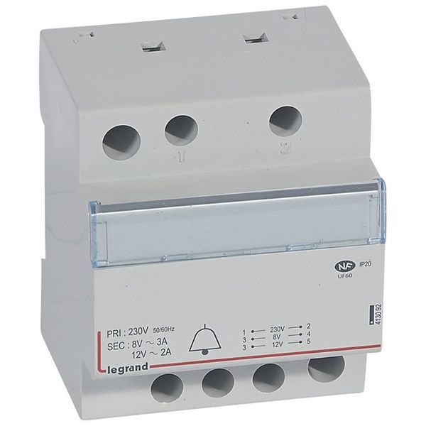 Transformateur Pour Sonnerie 230V Vers 12V Ou 8V 24Va 4 legrand 413092