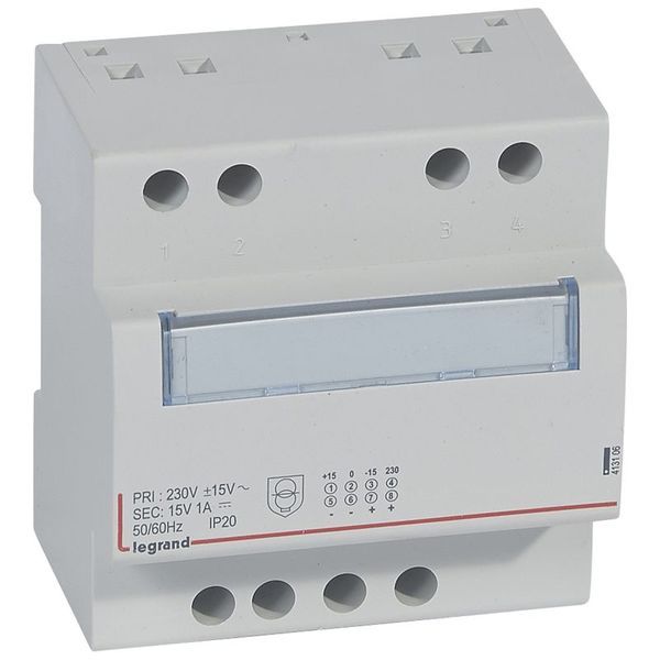 Alimentation Redressee Filtree Modulaire 15 V 15W 1A legrand 413106