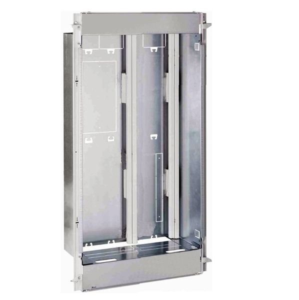 Bac + Cadre Métal 1 Travée Drivia 18 Pour Coffret 4 Rangées legrand 401446
