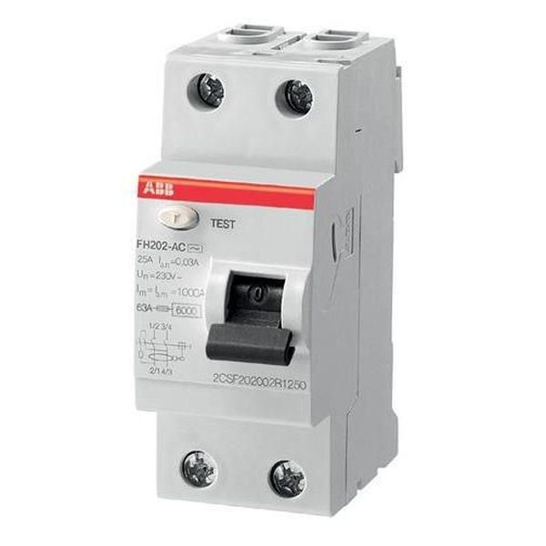 Interrupteur diferentiel fh202 ac-63/0,03 - ABB443061