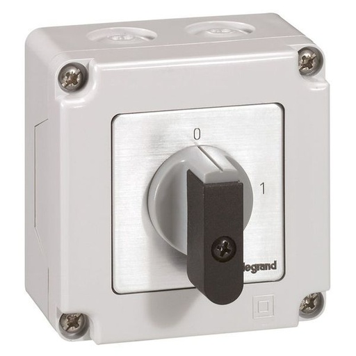 [LEG027711] Commutateur Cames Interrupteur Marche/Arrêt Pr12 2P 2 Cont legrand 027711