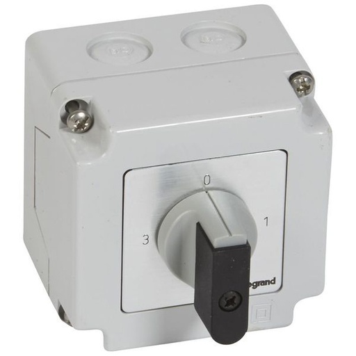 [LEG027767] Pr12 3 Dir Avec 0 1P Boitier legrand 027767