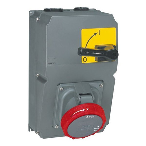 [LEG059114] Coffret Monoprise Hypra Ip66/67-55 1 Inter-Sect + 1 X3P+T 12 legrand 059114