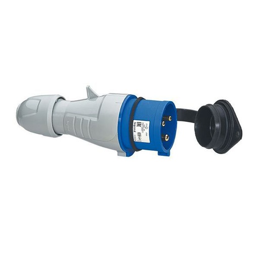 [LEG555124] Fiche Mobile Droite P17 Ip44 16A 200V~ À 250V~ 2P+T legrand 555124
