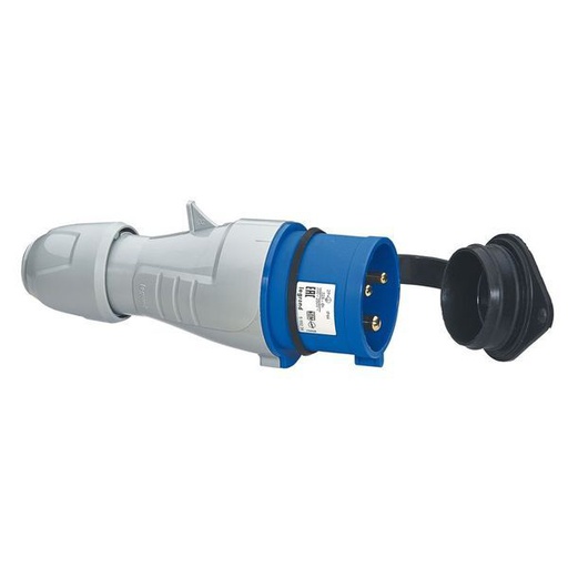 [LEG555234] Fiche Mobile Droite P17 Ip44 32A 200V~ À 250V~ 2P+T legrand 555234