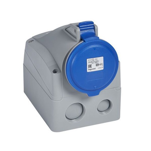 [LEG555256] Socle Saillie 32A 4P+T 200/250V Ip44 legrand 555256