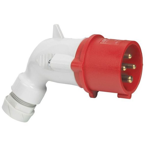 [LEG056457] Fiche Coudee 3P+T 16A 400V legrand 056457
