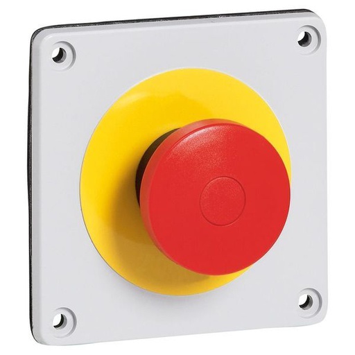 [LEG057740] Plaque Avec Arret Urgencee legrand 057740