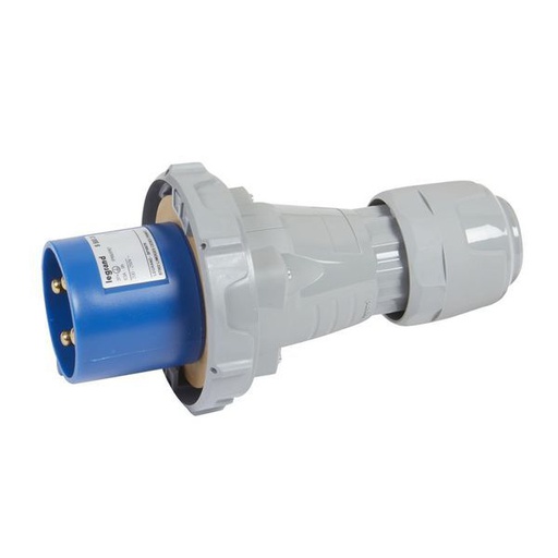 [LEG555525] Fiche Droite 63A 3P+T 230V Ip66/67/69 legrand 555525