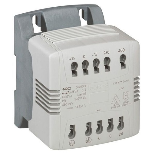 [LEG044206] Trans.Mono.230/400-24V 400Va legrand 044206
