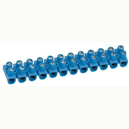 [LEG034207] Barrette Nylbloc 16Mm2 Bleu legrand 034207