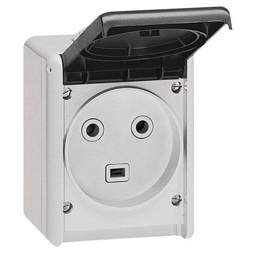[LEG096941] Socle Saillie 2P+T legrand 096941