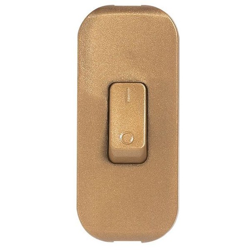 [LEG040193] Inter Bip 2A 250V Vieil/Or legrand 040193