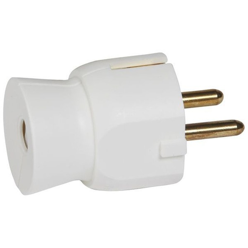 [LEG050315] Fiche Plastique 2P+T 16A Standard Germanique À Sortie Droite legrand 050315