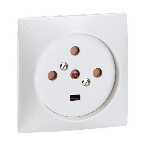 [LEG055427] Socle 3P+N+T À Vis Avec Éclips De Protection Dimensions 80X8 legrand 055427