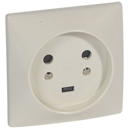 [LEG055432] Socle 2P+T À Griffes Avec Éclips De Protection Dimensions 80 legrand 055432