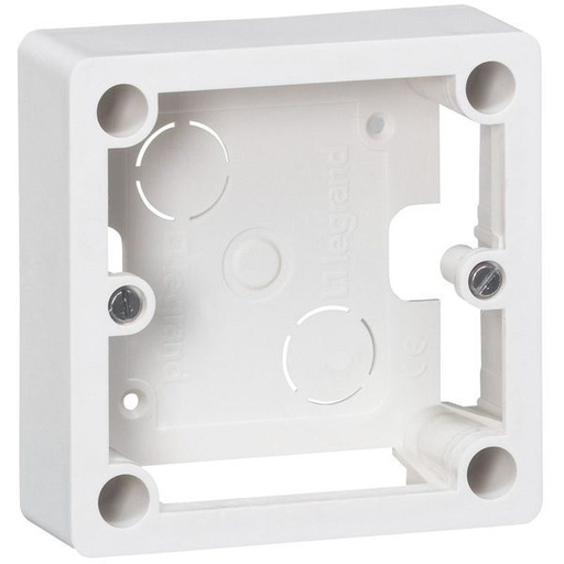 [LEG055849] Cadre Saillie 1 Poste Pour Socle Et Sortie De Câbles 100X100 legrand 055849