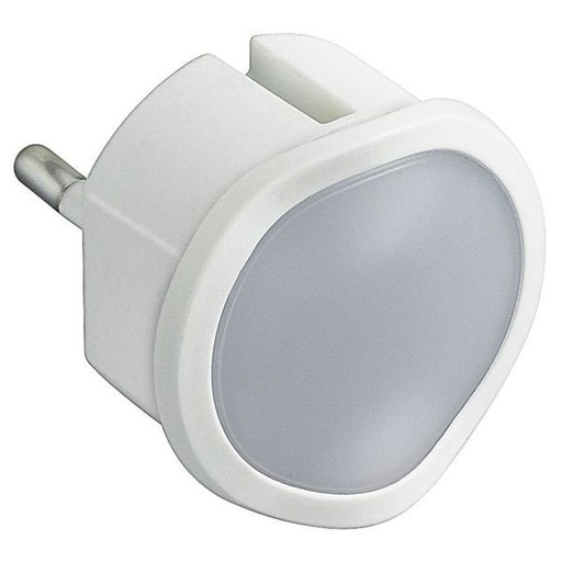[LEG050678] Veilleuse Lampe Torche Avec Batterie Et 2 Leds Et Fiche 2P - legrand 050678