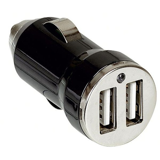 [LEG050682] Chargeur Allume-Cigare Double Sortie Usb Puissance 2,1A legrand 050682