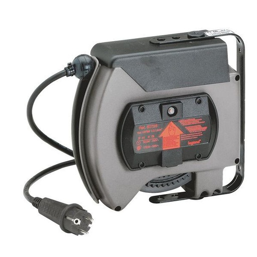 [LEG050728] Enrouleur À Rappel Automatique 10 M De Câble 3G 1,5Mm² legrand 050728