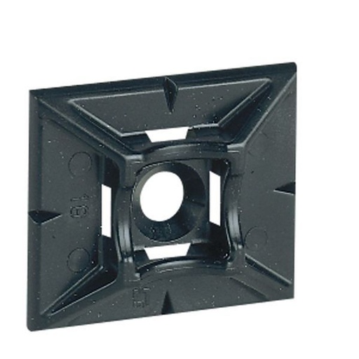 [LEG032067] Embase Adhésive Noire Colring Pour Colliers Largeur 4,6Mm Ma legrand 032067