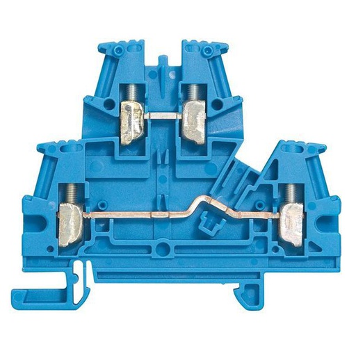 [LEG037107] Bloc A Vis De Passage 2 Jonctions 2 Et Ages 2,5 Mm2 (Pas legrand 037107
