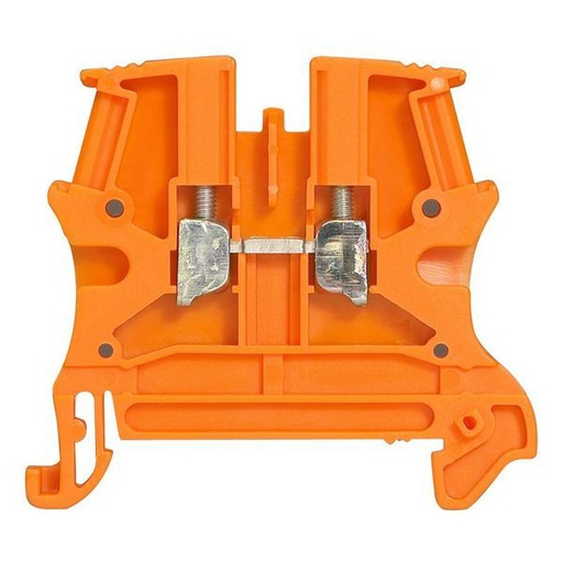 [LEG037121] Bloc A Vis De Passage 1 Jonction 4 Mm2 (Pas De 6 Mm) Orange legrand 037121