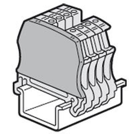 [LEG037551] Cloisons Terminale Bloc Jonction Viking3 À Vis 1 Entrée/1 legrand 037551