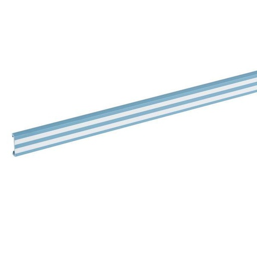 [LEG037041] Couvercle Goulotte Bleue Bande Blanche L.25 legrand 037041