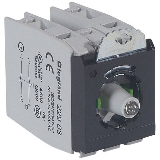 [LEG022982] Acs S/Ens 3P Bloc Led 24V Vr 2Nonf Vis legrand 022982