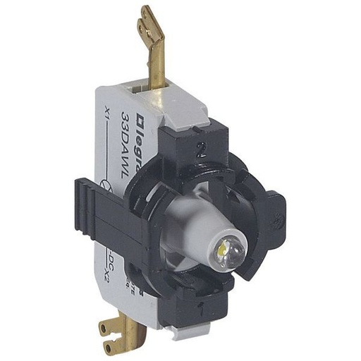 [LEG023030] Acs S/Ens 1P Bloc Led 24V Blanc Faston legrand 023030