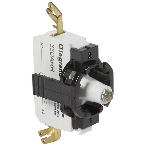 [LEG023036] Acs S/Ens 1P Bloc Led 230V Rouge Faston legrand 023036
