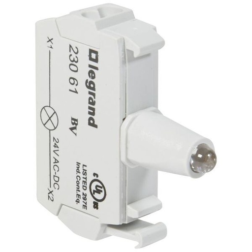 [LEG023061] Acs Bloc Led 24V Rouge Ressort legrand 023061