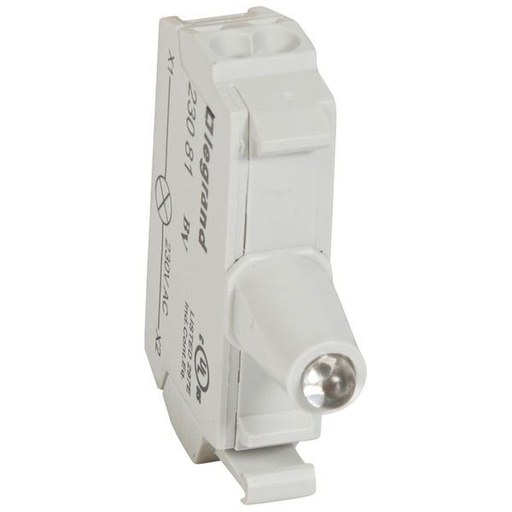 [LEG023081] Acs Bloc Led 230V Rouge Ressort legrand 023081