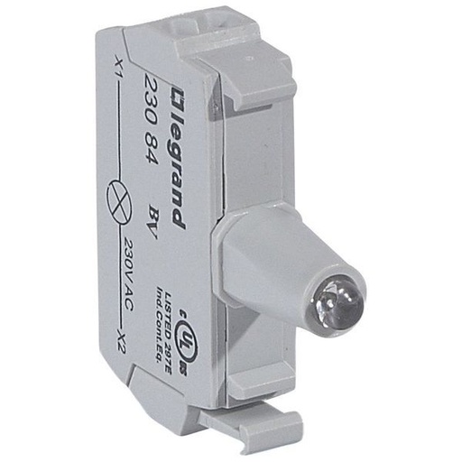 [LEG023084] Acs Bloc Led 230V Jaune Ressort legrand 023084