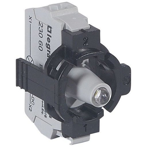 [LEG023110] Acs S/Ens 1P Bloc Led 24V Blanc Ressort legrand 023110