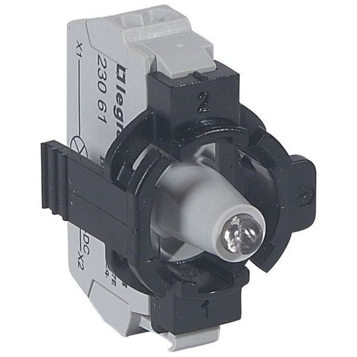 [LEG023111] Acs S/Ens 1P Bloc Led 24V Rouge Ressort legrand 023111