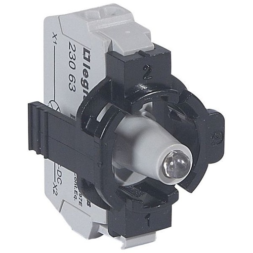 [LEG023113] Acs S/Ens 1P Bloc Led 24V Bleu Ressort legrand 023113