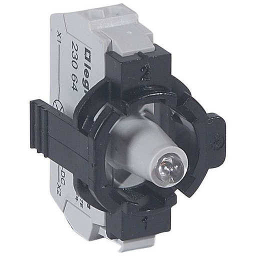 [LEG023114] Acs S/Ens 1P Bloc Led 24V Jaune Ressort legrand 023114