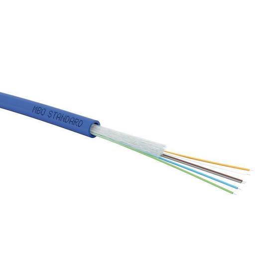[CAB-FO39] Câble 12 Fibres Om4 Serrée Ext Zh Armé Fibre De Verre Renforcé - Couronne De 100M