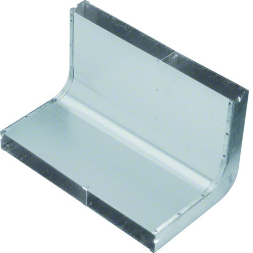 [HAG-UKK340382] Angle vertical 2 compartiments 38mm x 340mm pour sol béton UKK340382