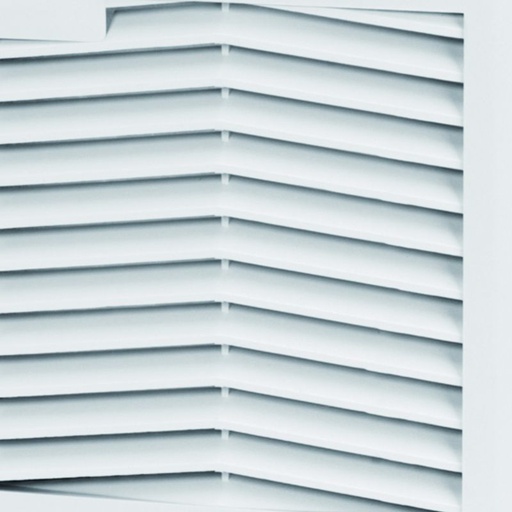 [HAG-FL226Z] Grille de ventilation quadro+ IP54 h 325mm l 325mm p 33mm FL226Z