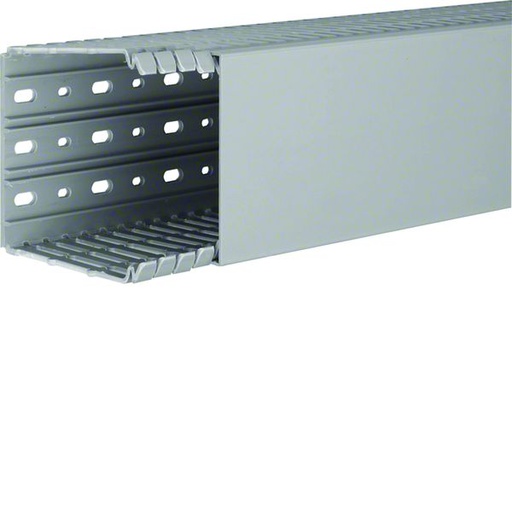 [HAG-BA7100100] Goulotte de câblage BA7 100x100mm PVC gris pierre BA7100100
