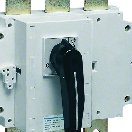 [HAG-HA360] Interrupteur coupure apparente 3P In800A Ue380 - 415Vac Poignée rotative longue HA360