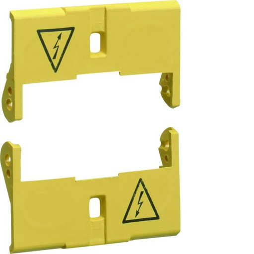 [HAG-CZN005] Jeu de 2 cache bornes plombable pour interrupteur différentiel 25 à 63A 2M CZN005