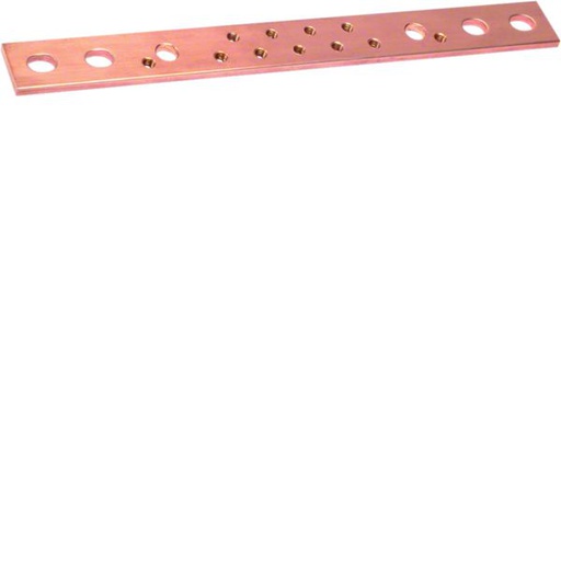 [HAG-UM30A3] Barre cuivre perforé M6 400A 30x5x280mm UM30A3