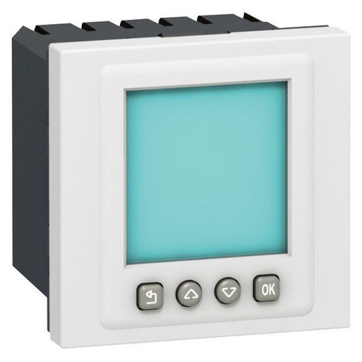 [LEG078425] Interrupteur Horaire Programmable Mosaic 2 Modules Blanc legrand 078425