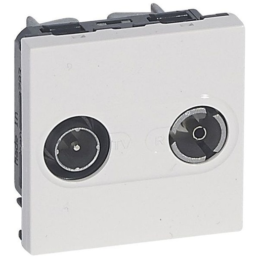 [LEG078783] Prise Tv-R Mosaic 2 Modules Pour Maintenance D'Installation legrand 078783