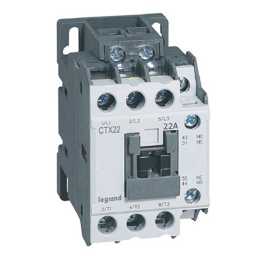 [LEG416116] Contacteur De Puissance Ctx³ 22 3P 22A Bornes À Vis - legrand 416116