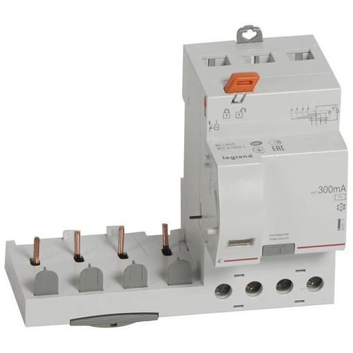[LEG410511] Bloc Diff Adaptable Vis Dx³ Pour Disj. 1 Module/Pôle – 4P 40 legrand 410511